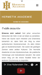Mobile Screenshot of hermetik-akademie.org